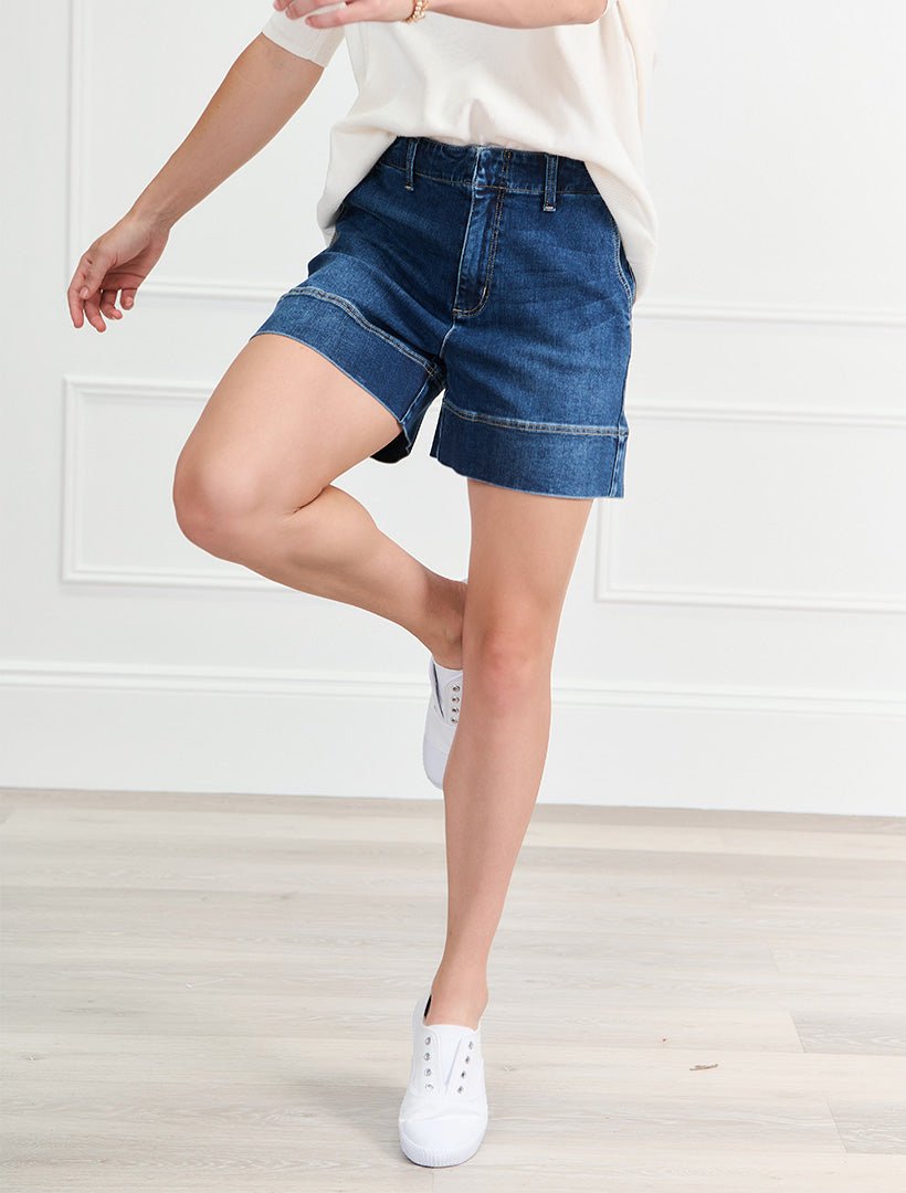 Daisy Denim Short Indigo - Zjoosh