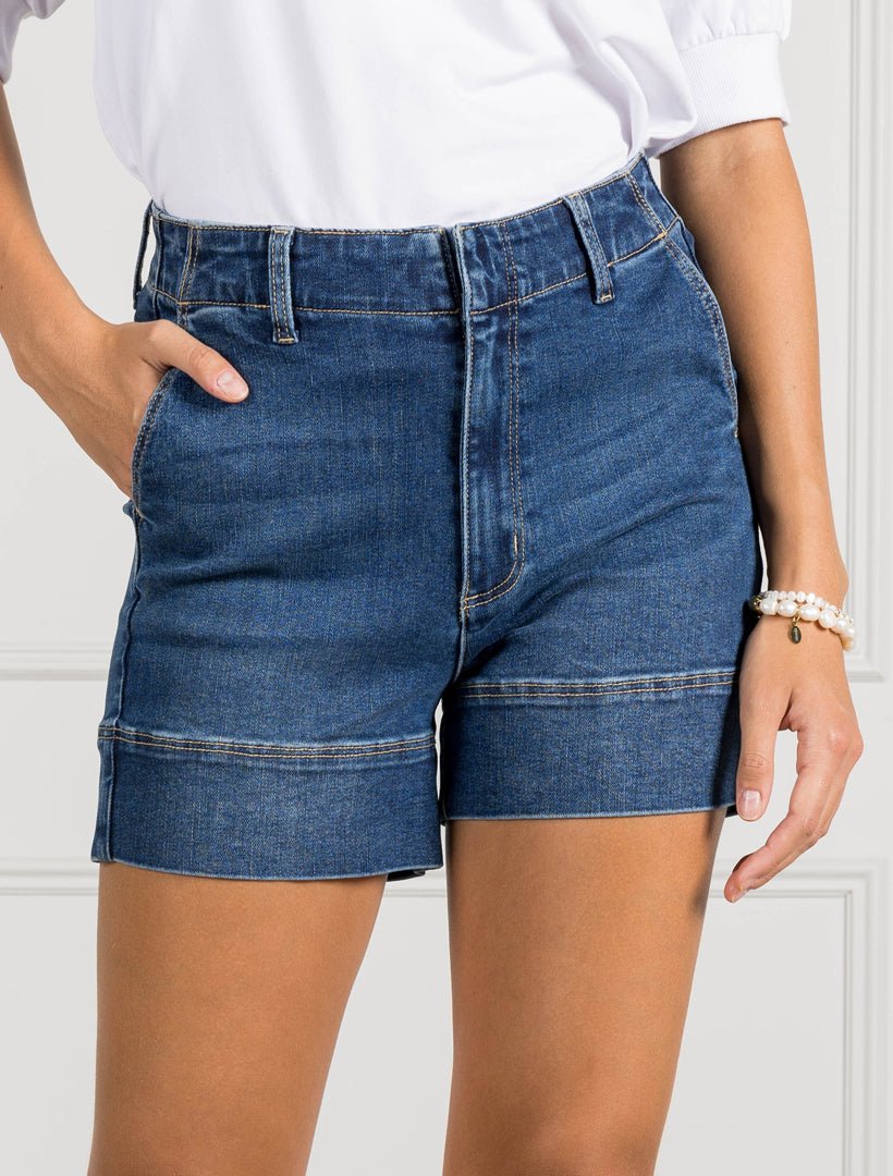 Daisy Denim Short Indigo - Zjoosh