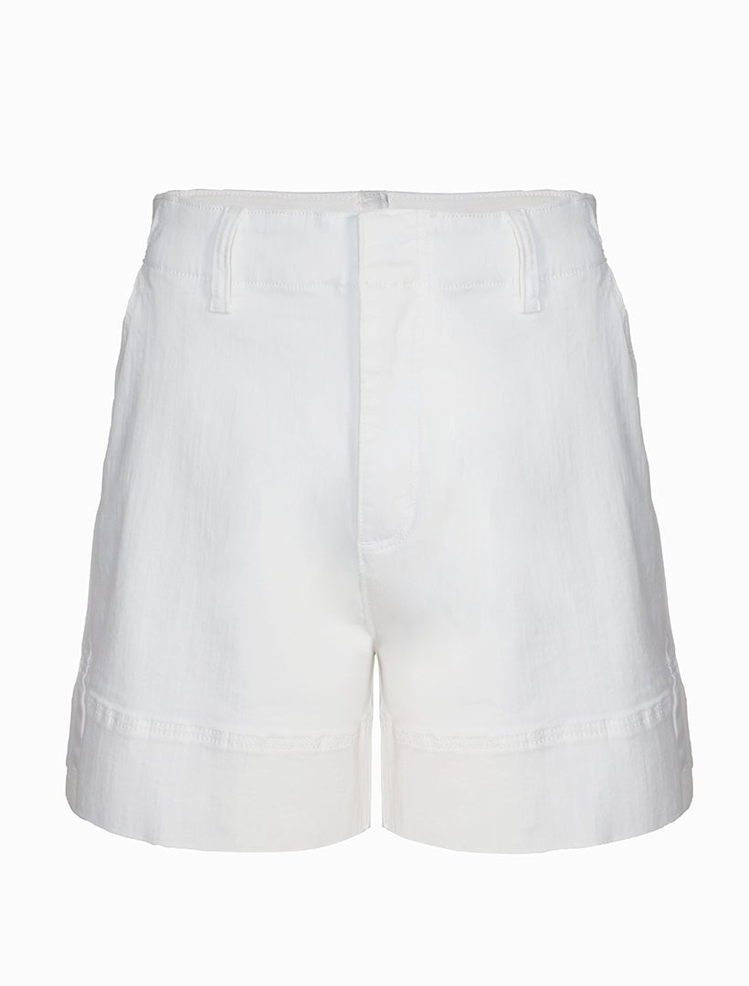 Daisy Denim Shorts White - Zjoosh