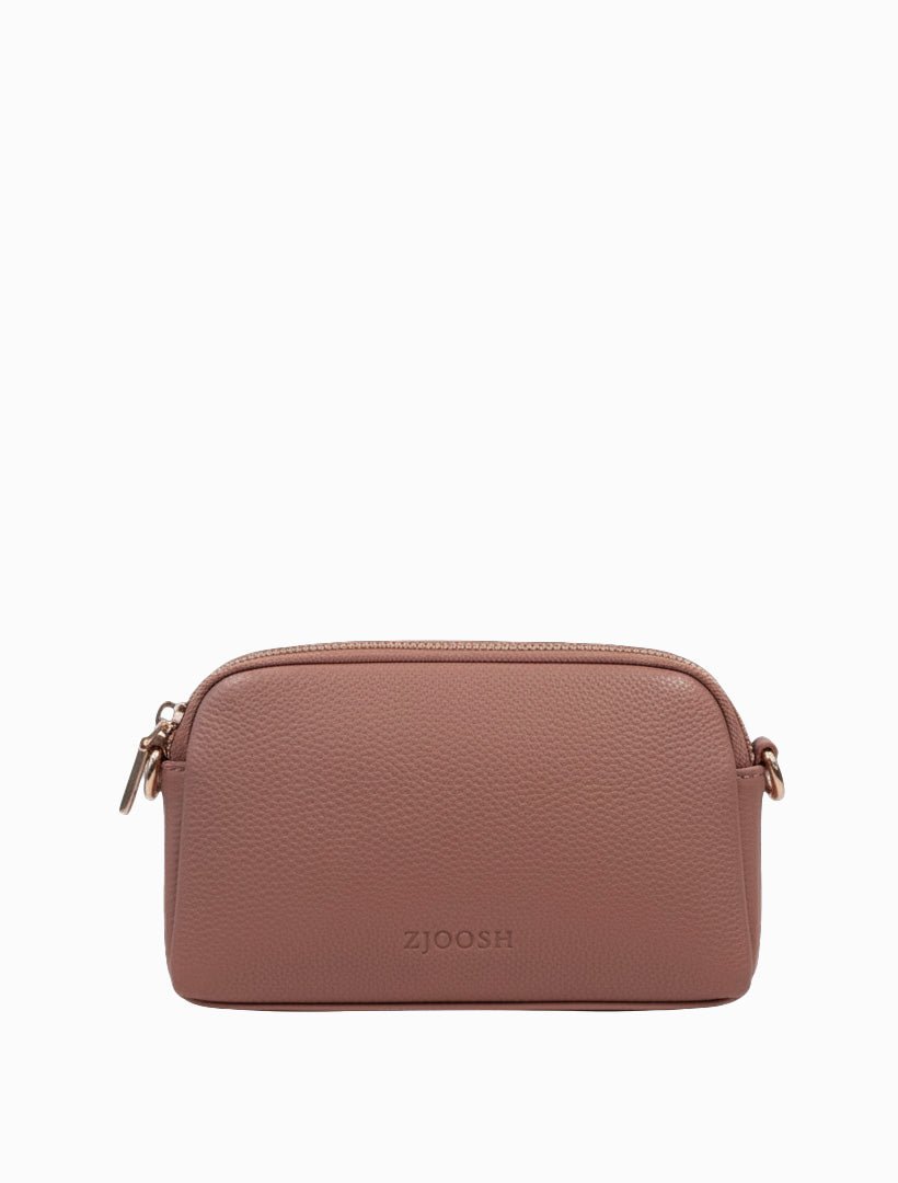 Daphne Cross Body Bag Blush Tan - Zjoosh