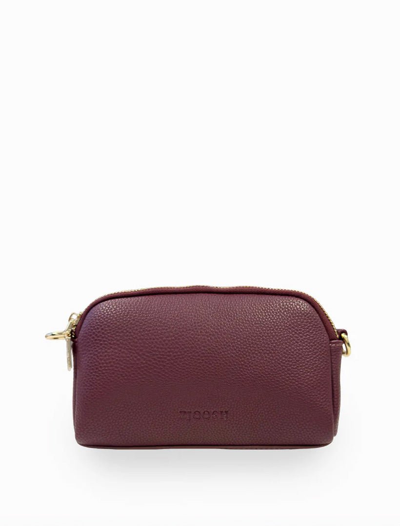 Daphne Cross Body Bag Burgundy - Zjoosh