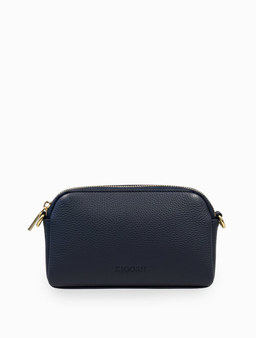 Daphne Cross Body Bag Navy - Zjoosh