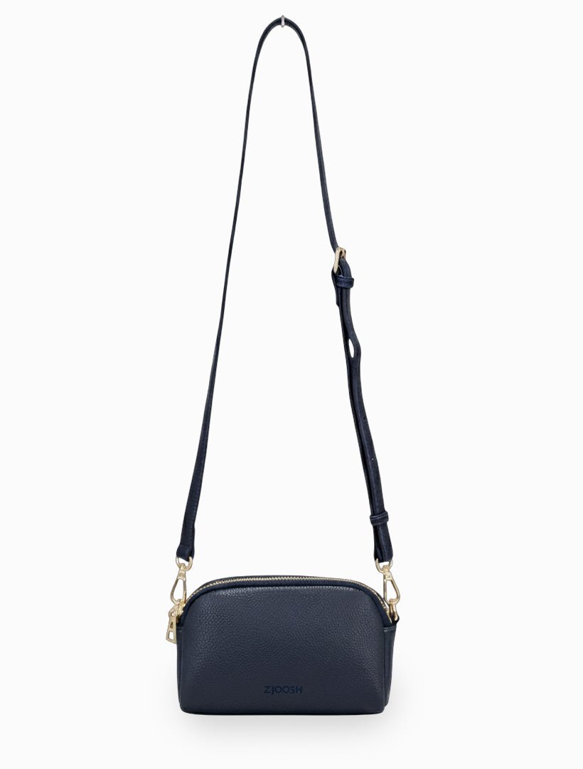 Daphne Cross Body Bag Navy - Zjoosh