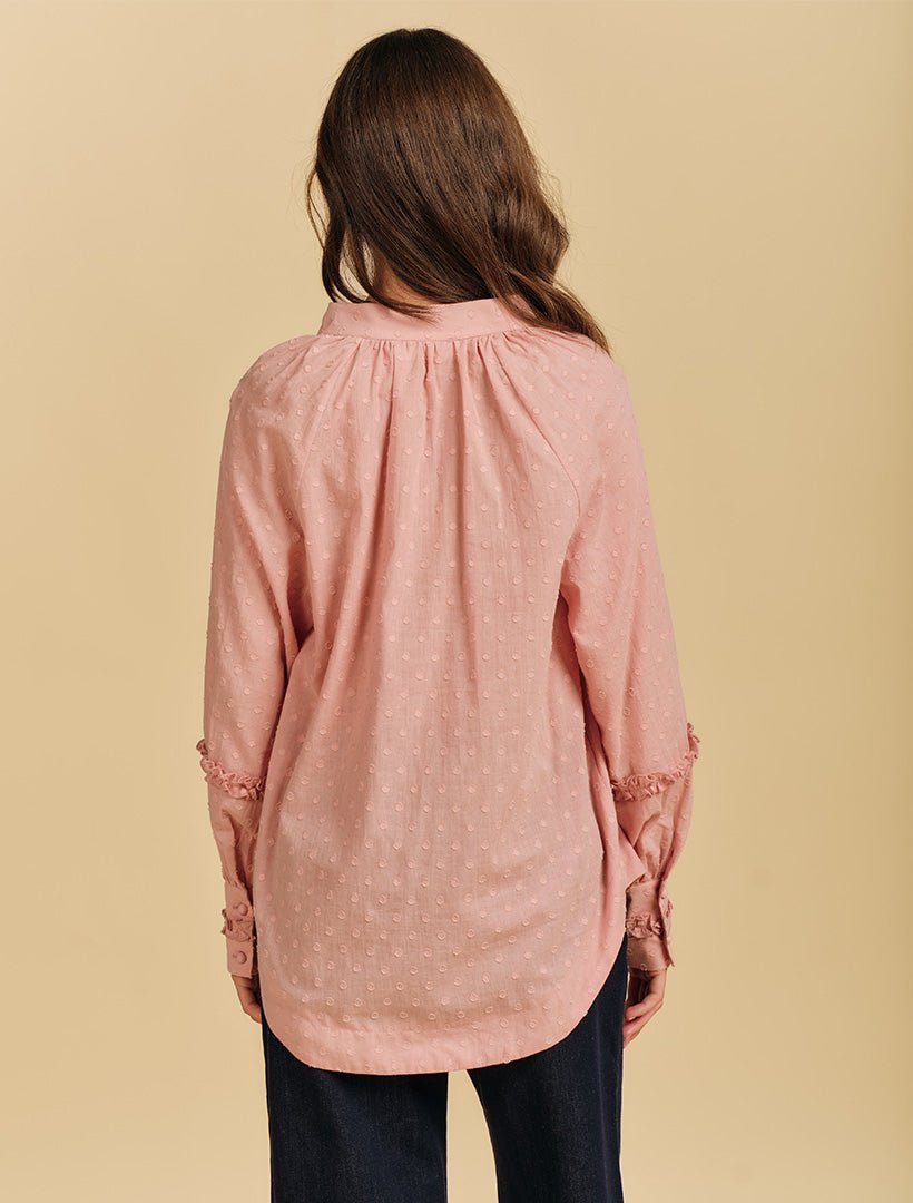 Daphne Shirt Rose - Zjoosh