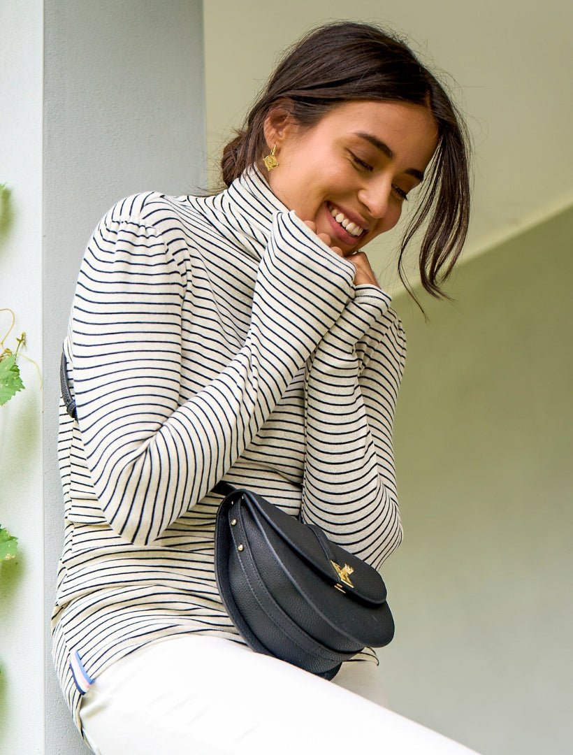 Dhalia Roll Neck Oatmeal - FINAL SALE - Zjoosh