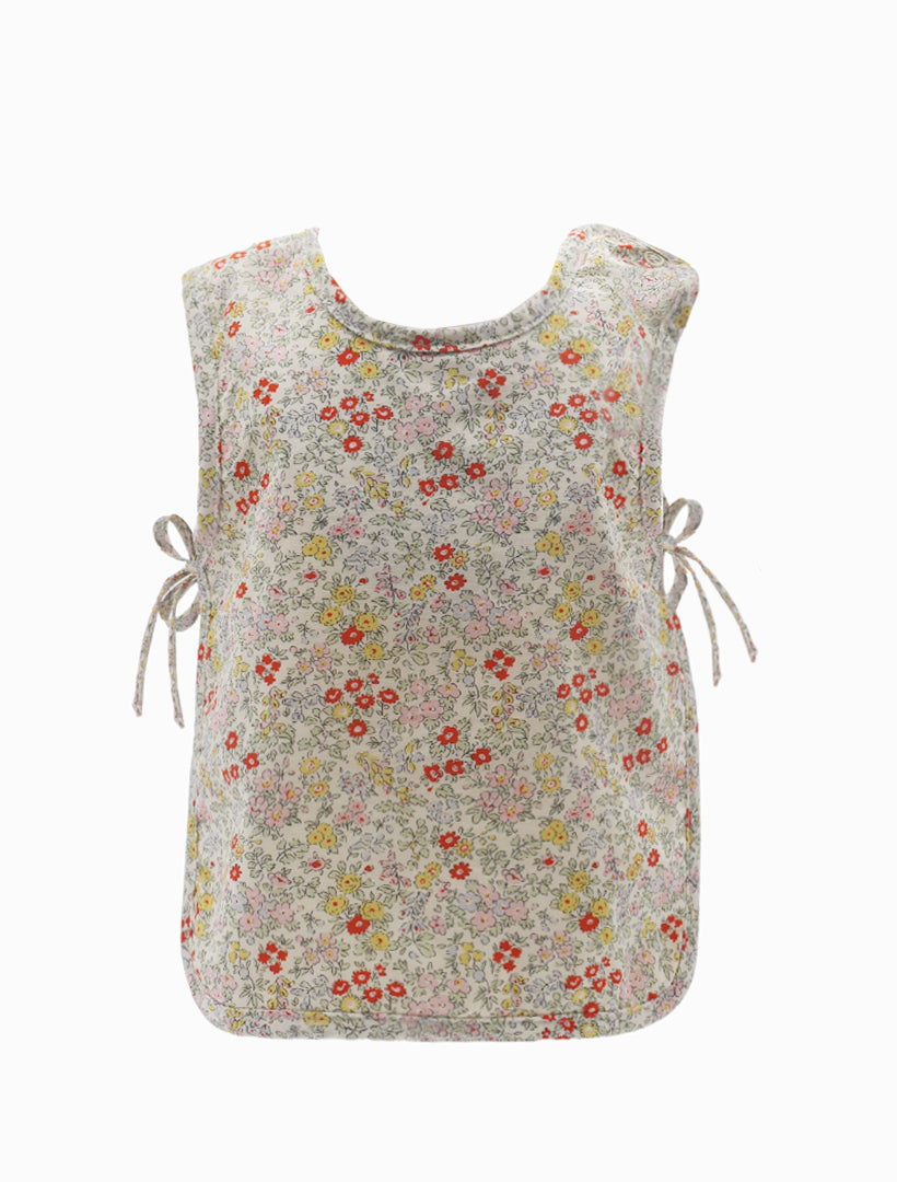 Ditsy Pinnie White