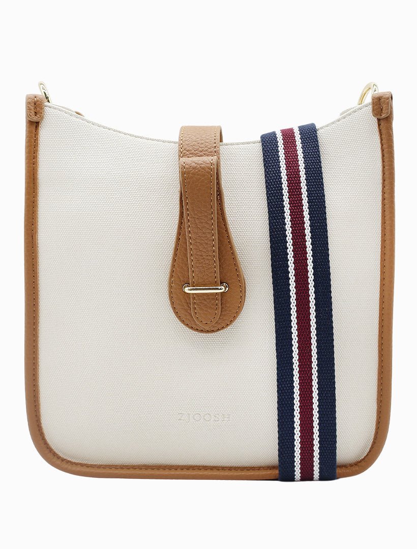 Dominic Max Canvas Bag White - Zjoosh