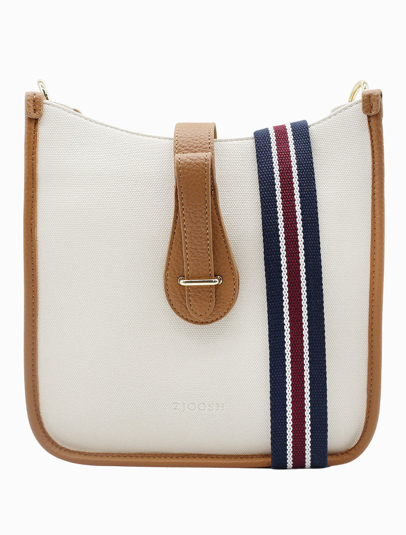 Dominic Max Canvas Bag White