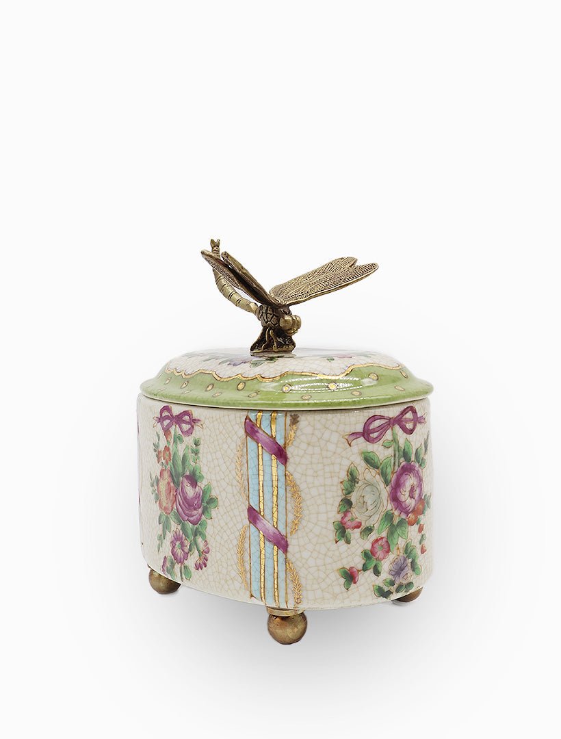 Dragon Fly Floral Box - Zjoosh
