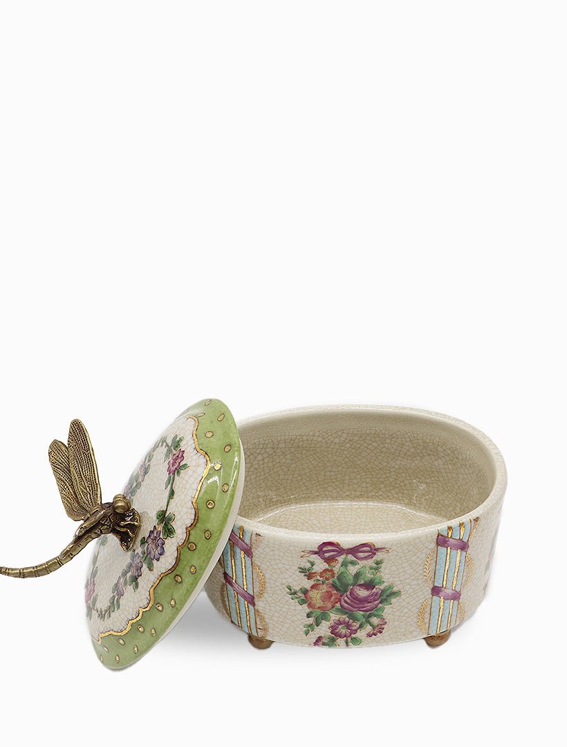 Dragon Fly Floral Box - Zjoosh