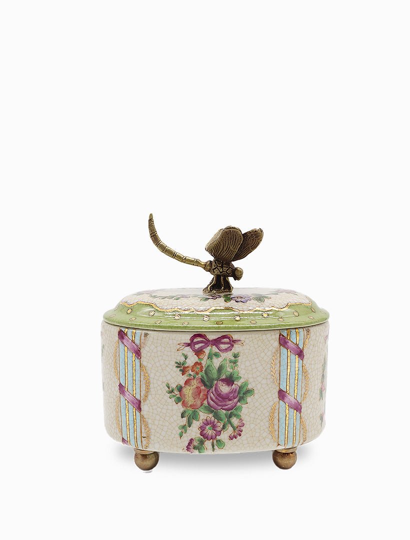 Dragon Fly Floral Box - Zjoosh