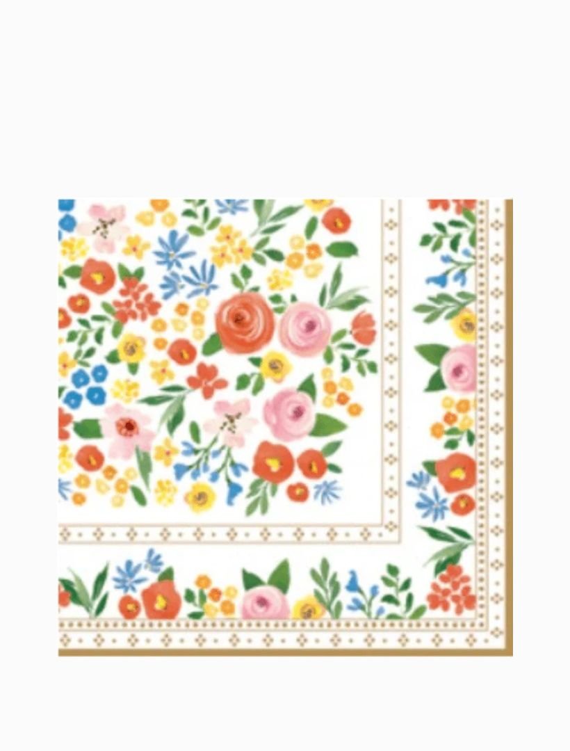 Easy Life Boho Flowers Napkins 20pk - Zjoosh