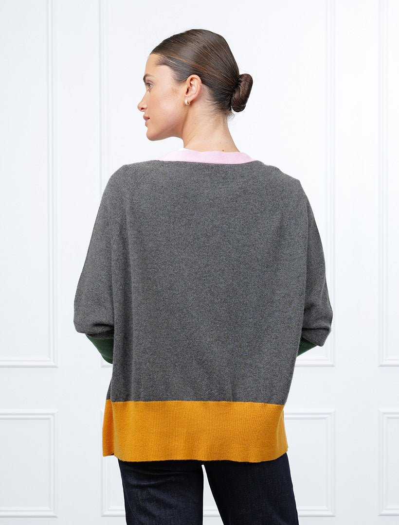 Eddie Cardigan Multi Coloured Free Size - Zjoosh