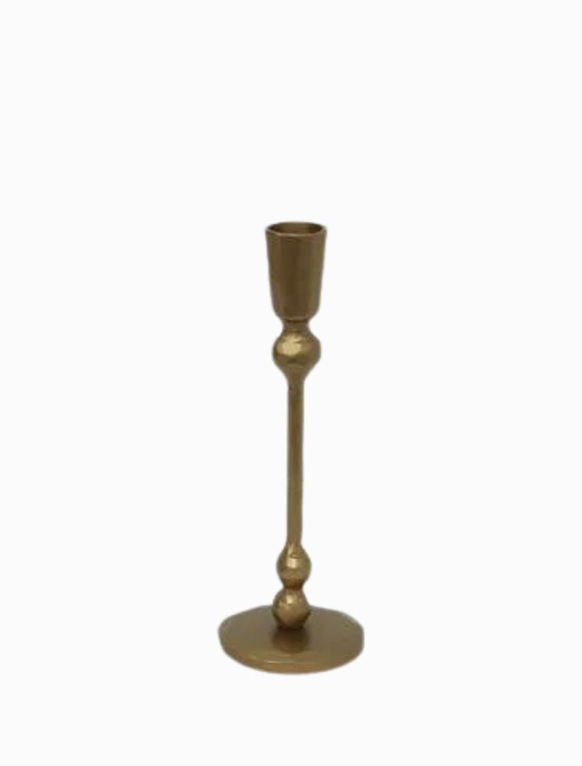 Eddie Gold Candleholder Small - Zjoosh