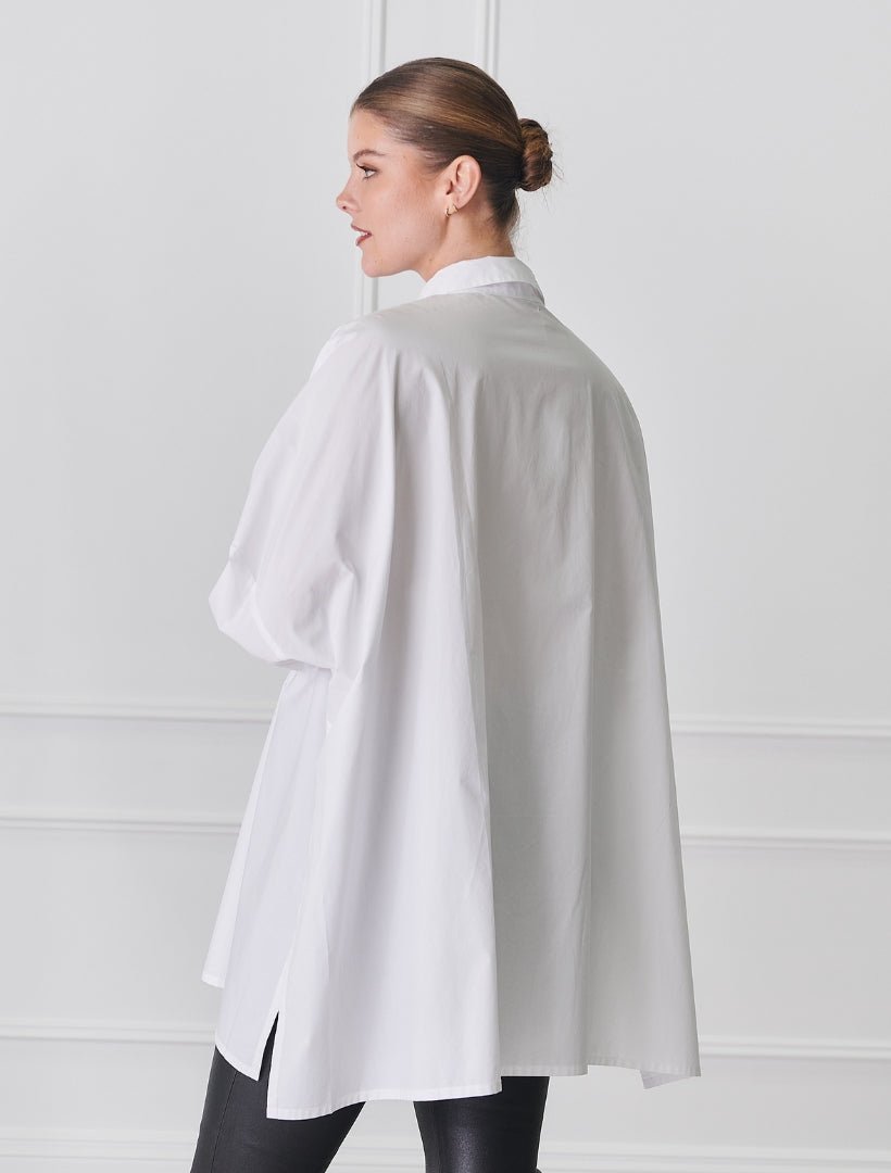 Emmanuella Shirt White - Zjoosh