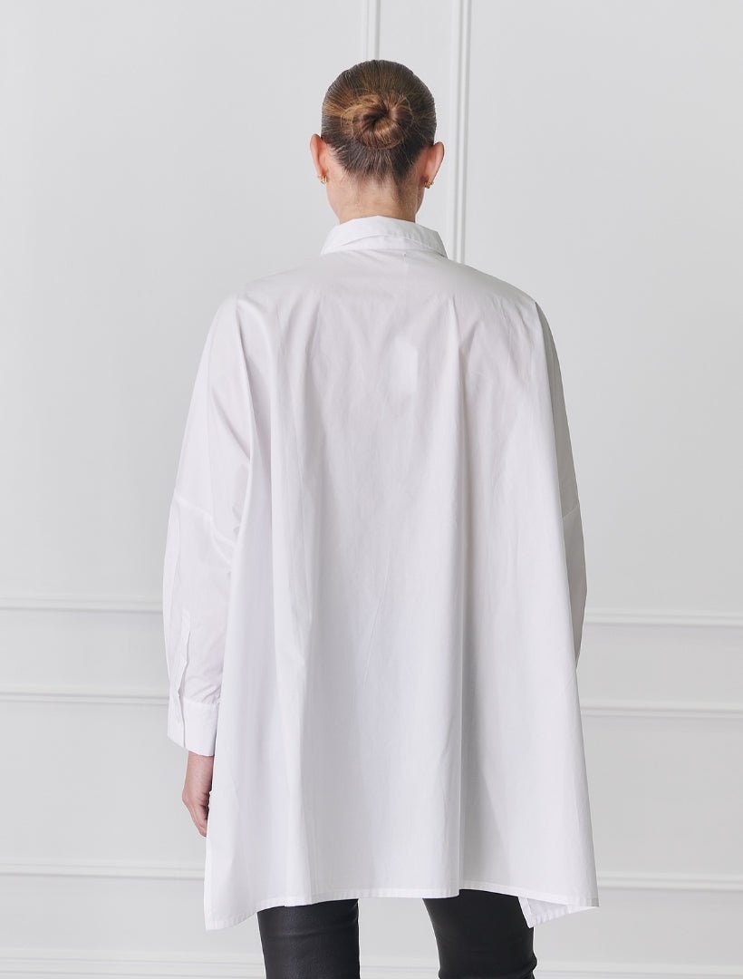 Emmanuella Shirt White - Zjoosh