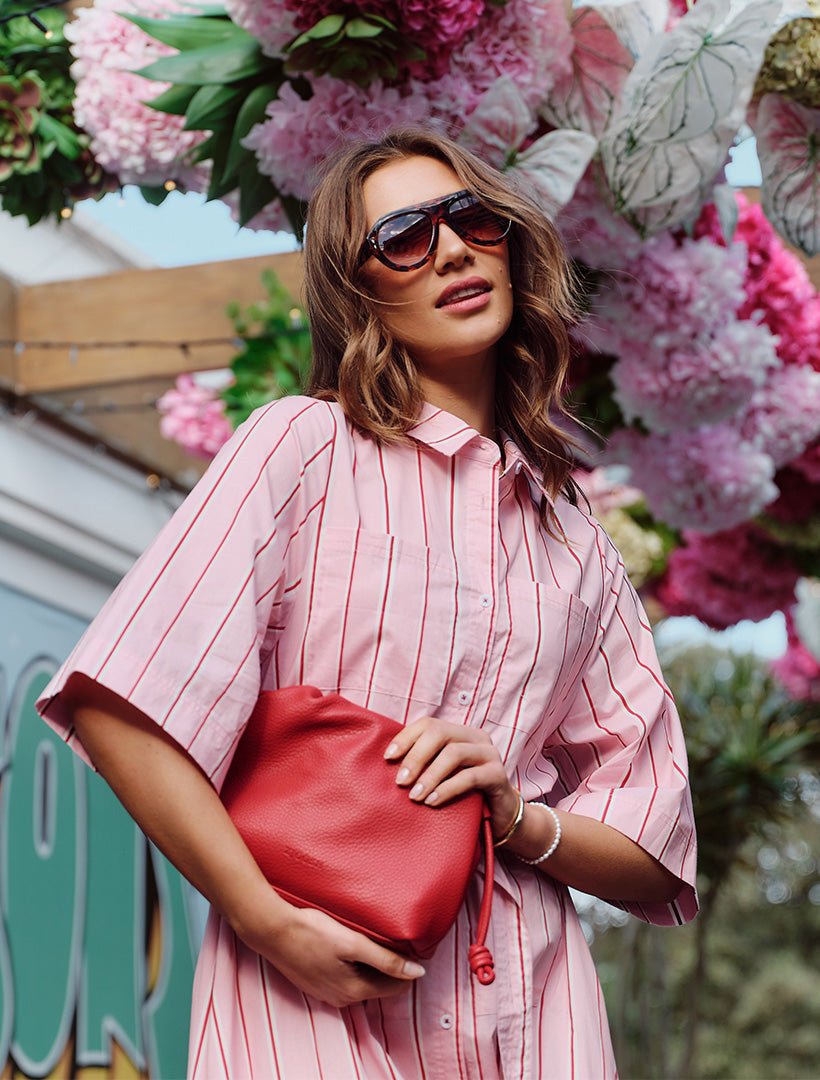 Ernie Cross Body Bag Red - FINAL SALE - Zjoosh