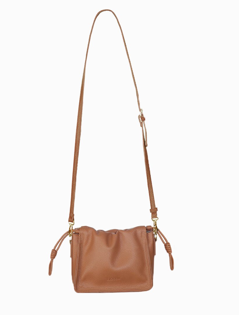 Ernie Cross Body Bag Tan - Zjoosh