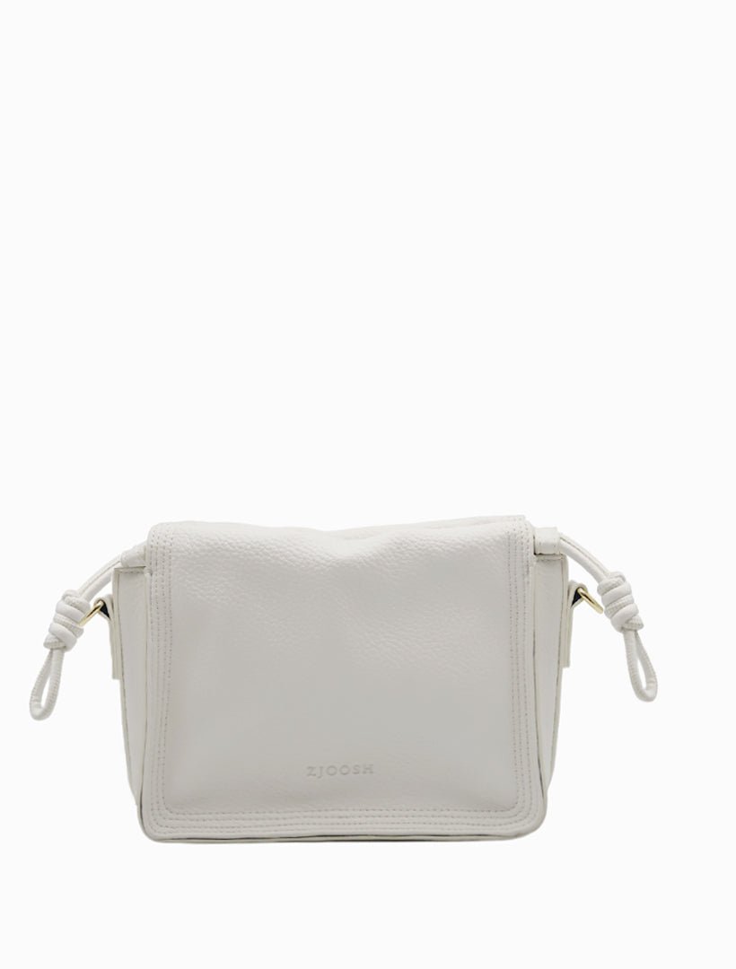 Ernie Cross Body Bag White - Zjoosh