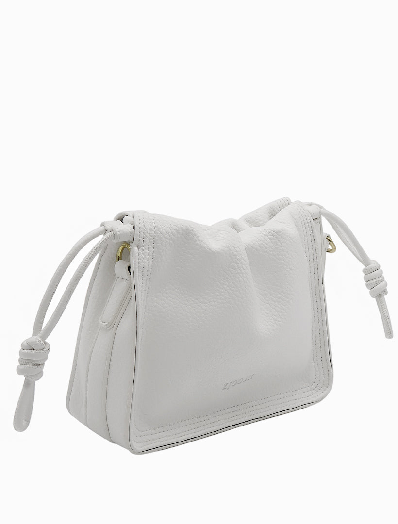 Ernie Cross Body Bag White - Zjoosh