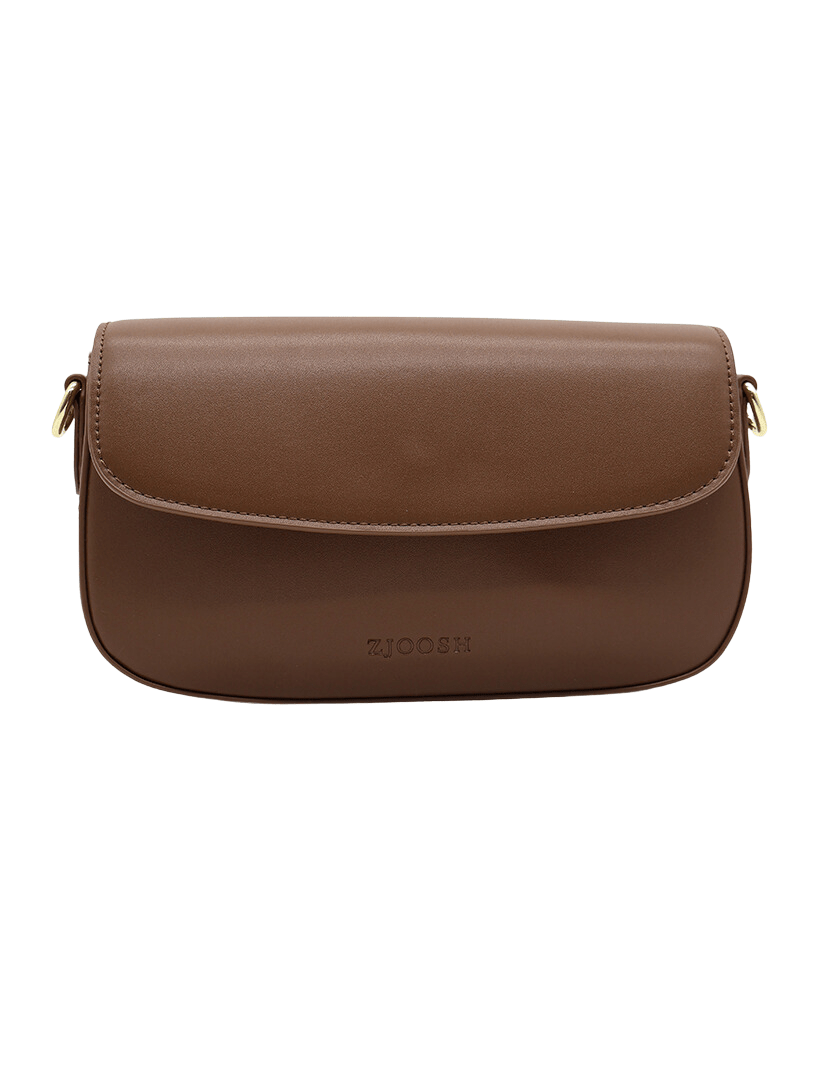 Esther Cross Body Bag Chocolate - FINAL SALE - Zjoosh