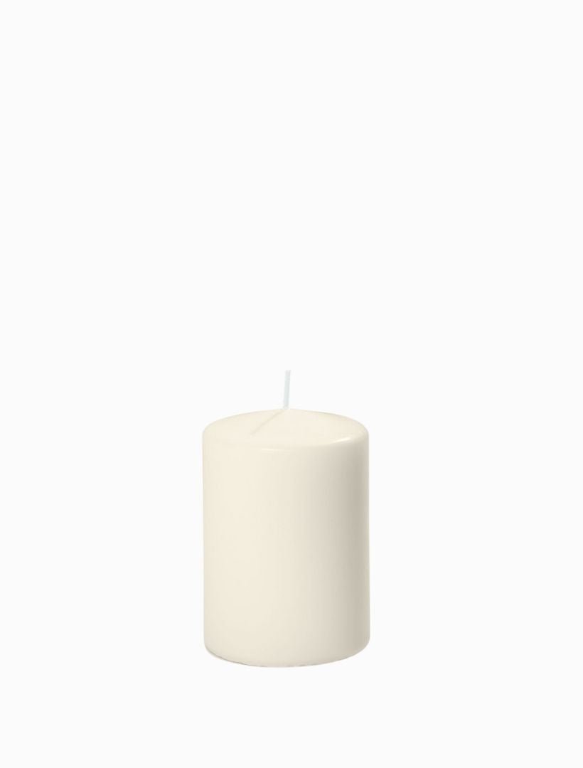 Event Pillar Candle Ivory (7cm x 10cm) - Zjoosh