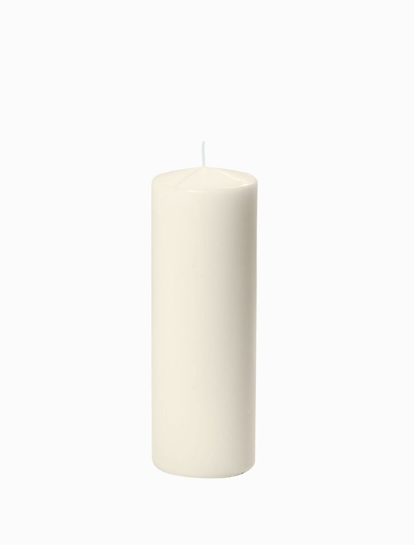 Event Pillar Candle Ivory (7cm x 20cm) - Zjoosh