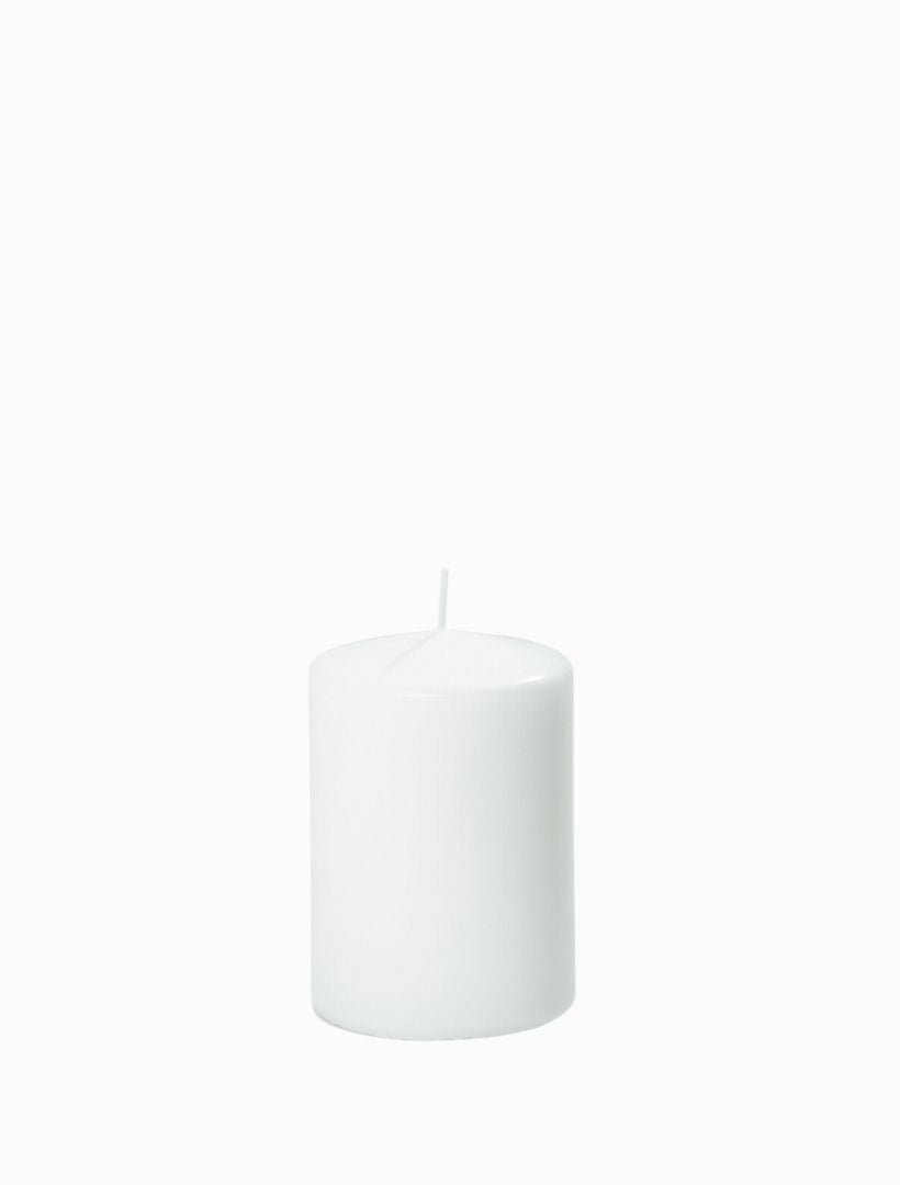 Event Pillar Candle White (7cm x 10cm) - Zjoosh