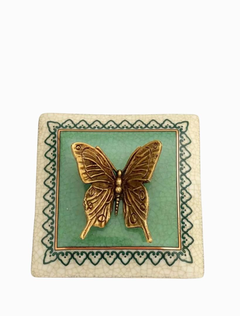 Exotico Trinket Box Mariposa Green - Zjoosh