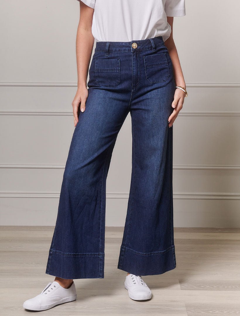 Farrah Denim Jean Dark Indigo - Zjoosh