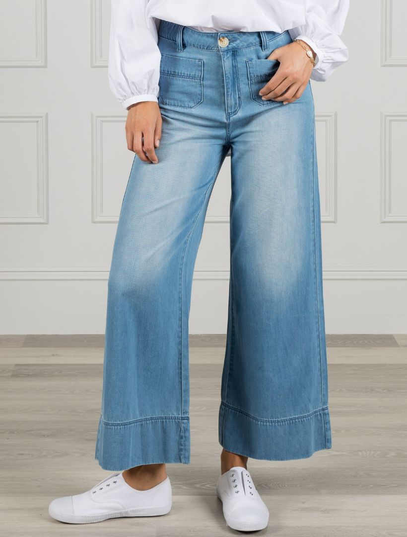 Farrah Summer Wash Denim Jeans - Zjoosh