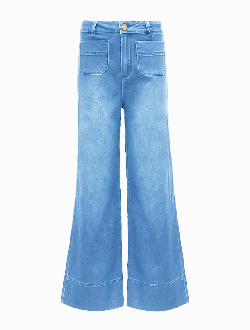 Farrah Summer Wash Denim Jeans - Zjoosh