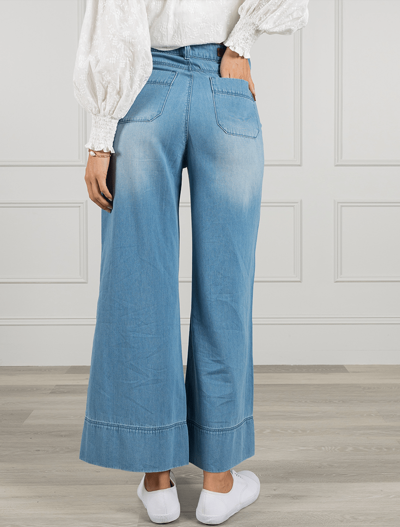 Farrah Summer Wash Denim Jeans - Zjoosh