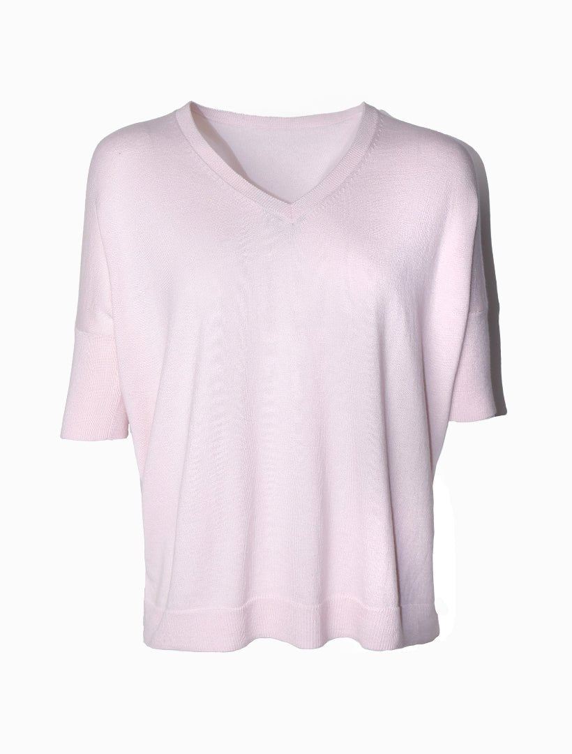 Felicity Knit Jumper Pink - FINAL SALE - Zjoosh