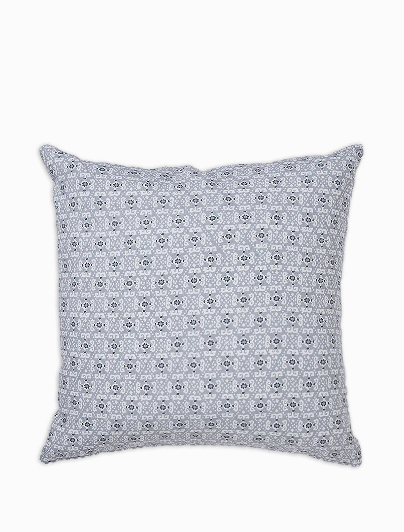 Francis Linen Cushion Blue 55cm x 55cm - Zjoosh