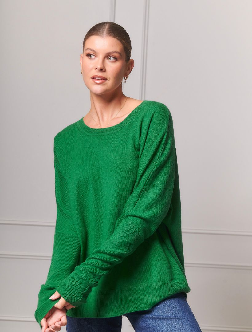 The Game Day Knit Green