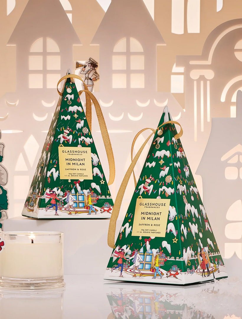GF 30g Christmas Bauble Candle Midnight in Milan - FINAL SALE - Zjoosh