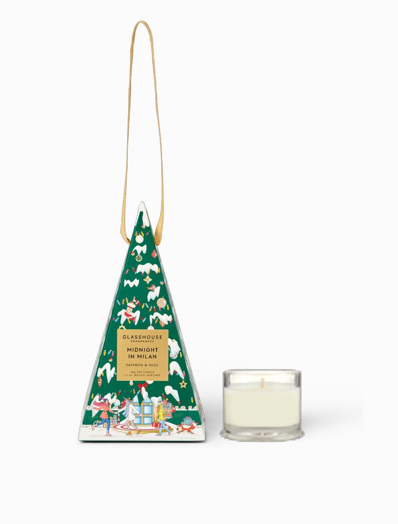 GF 30g Christmas Bauble Candle Midnight in Milan - FINAL SALE - Zjoosh