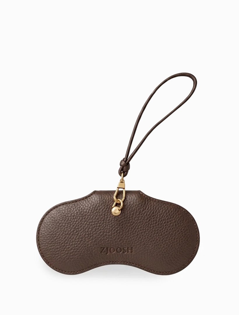 Gigi Glasses Case Chocolate - Zjoosh