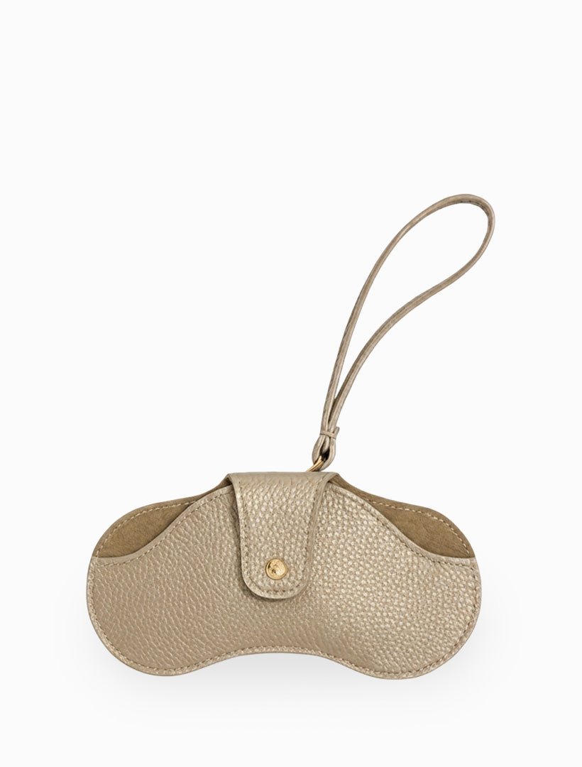 Gigi Glasses Case Gold - Zjoosh