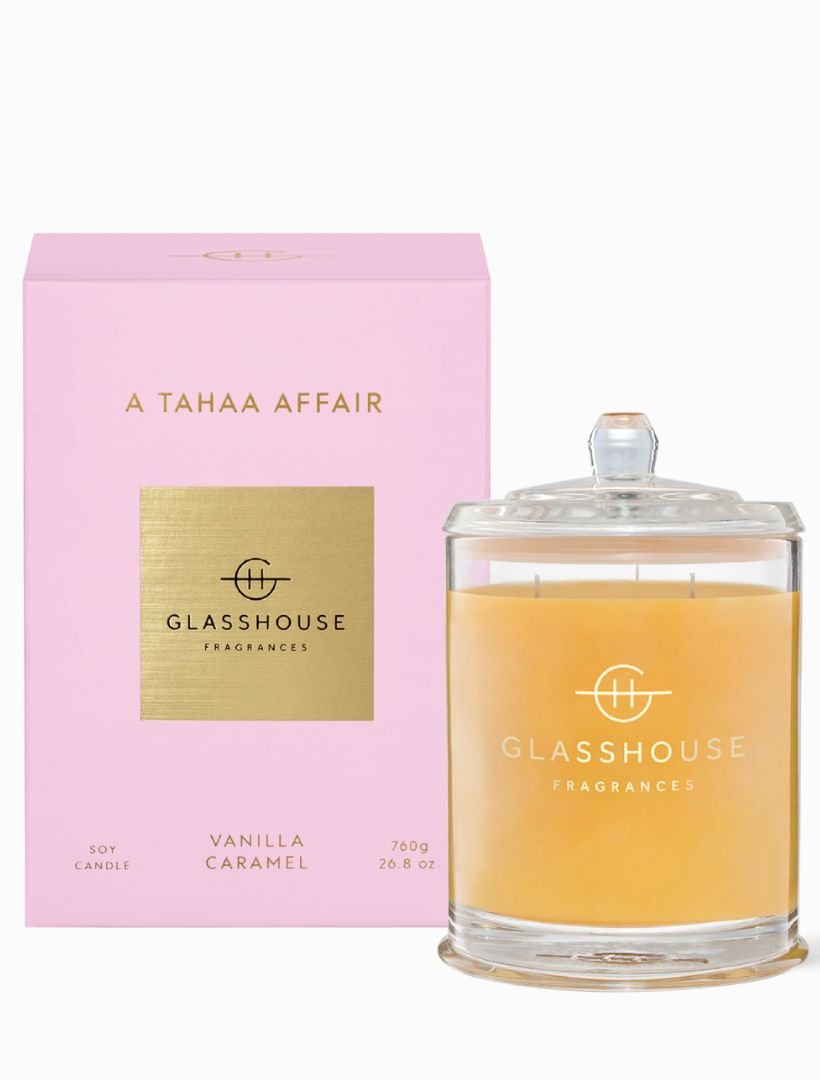 Glasshouse Fragrance A Tahaa Affair Candle 760g - Zjoosh