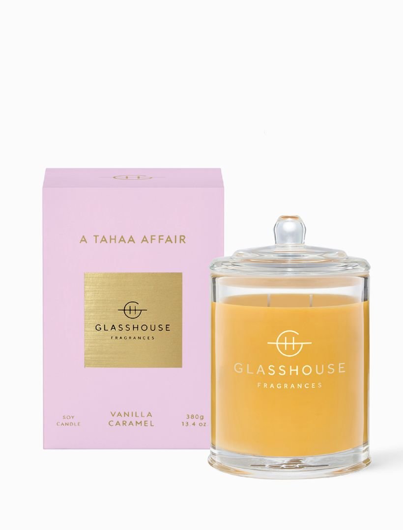 Glasshouse Fragrances A Tahaa Affair Candle 380g - Zjoosh