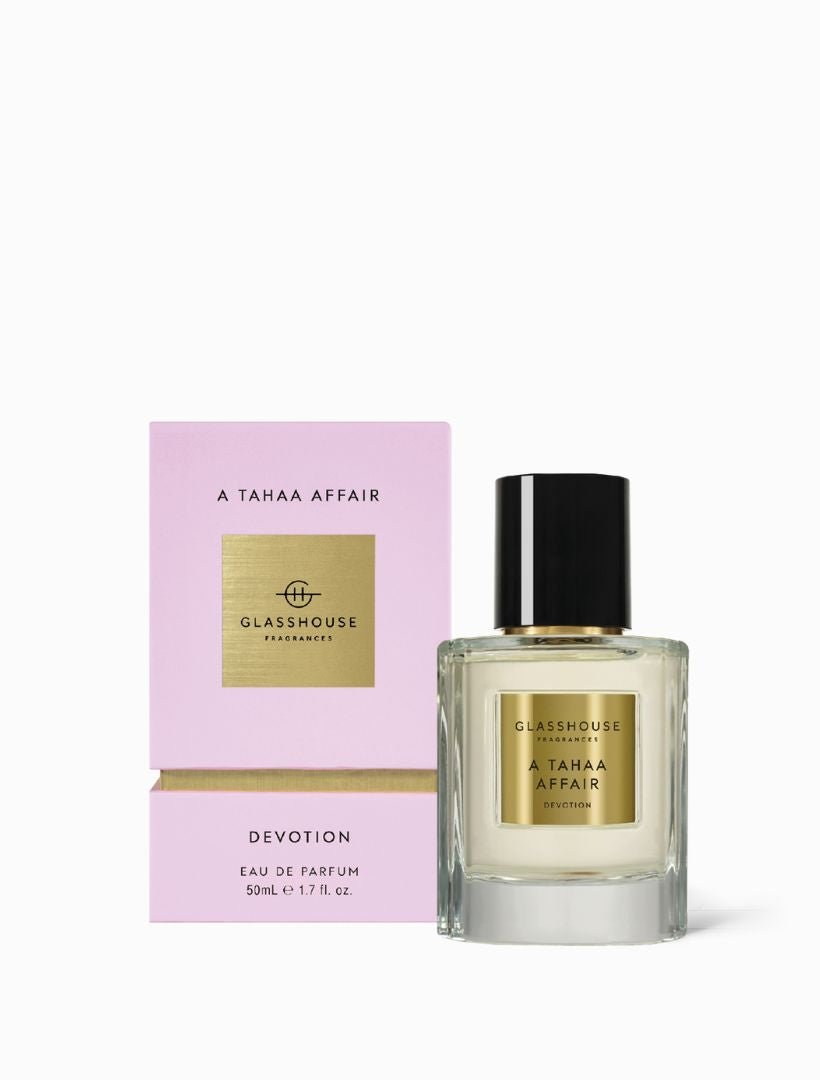 Glasshouse Fragrances A Tahaa Affair Devotion EDP 50ml - FINAL SALE - Zjoosh