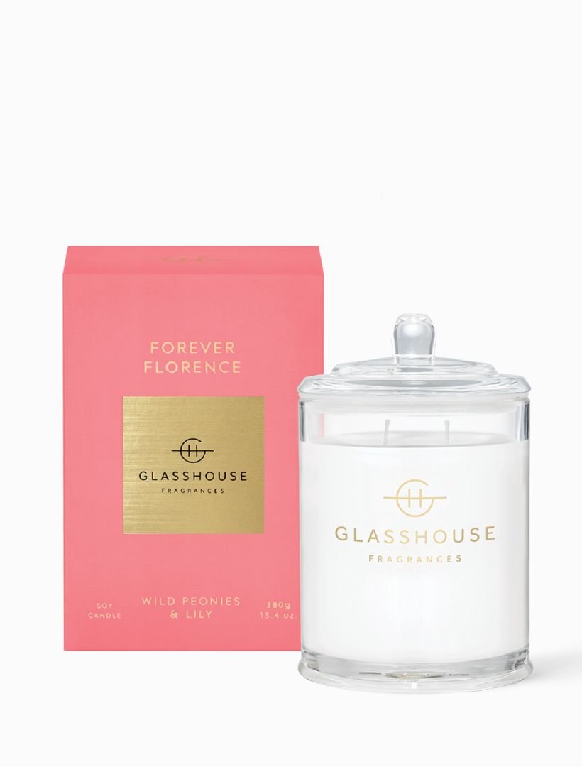 Glasshouse Fragrances Forever Florence Candle 380G - Zjoosh