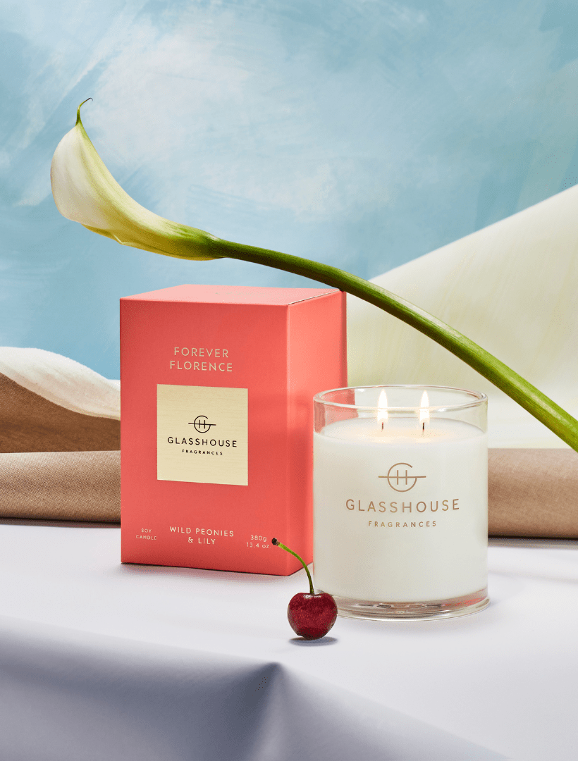 Glasshouse Fragrances Forever Florence Candle 380G - Zjoosh