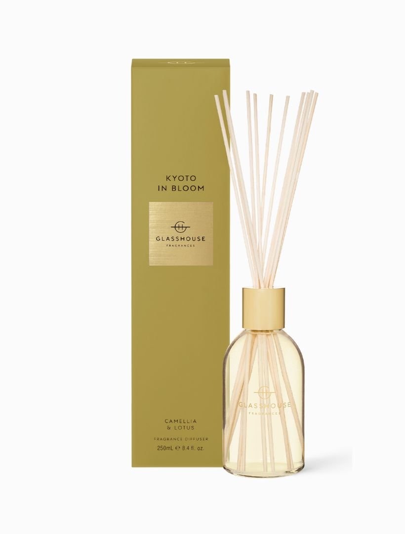 Glasshouse Fragrances Kyoto In Bloom Diffuser 250ml - Zjoosh