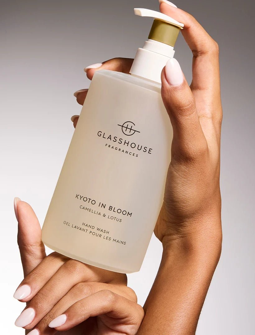 Glasshouse Fragrances Kyoto in Bloom Hand Wash 450ML - Zjoosh