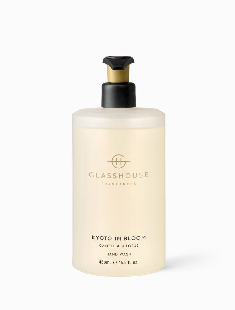 Glasshouse Fragrances Kyoto In Bloom Hand Wash 450ml - Zjoosh