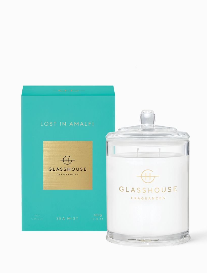 Glasshouse Fragrances Lost In Amalfi Candle 380G - Zjoosh