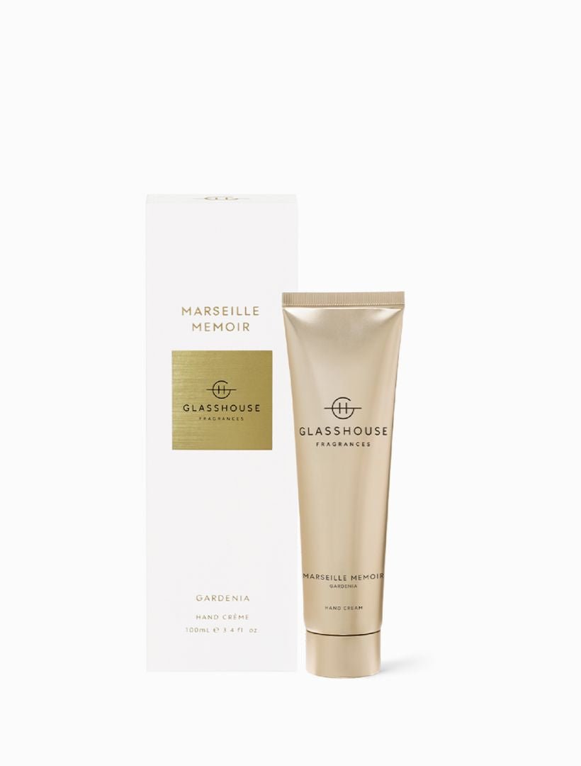 Glasshouse Fragrances Marseille Memoir Hand Cream 100ml - Zjoosh